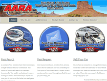 Tablet Screenshot of aara.com